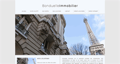 Desktop Screenshot of bonduelleimmobilier.com